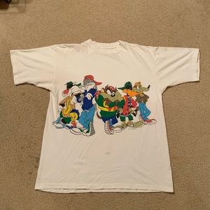Vintage 90s Looney Tunes Tee Retro
